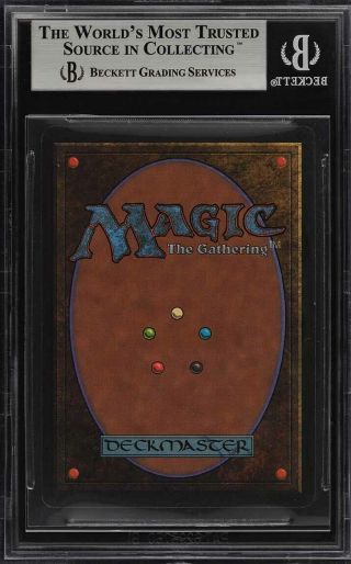 1993 Magic The Gathering MTG Beta Time Vault R A BGS 9 (PWCC) 2