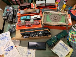 Lionel Postwar - 2521 WS O Set 746 Steam Engine / TenderOriginal Set Box 2