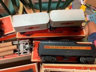 Lionel Postwar - 2521 WS O Set 746 Steam Engine / TenderOriginal Set Box 6
