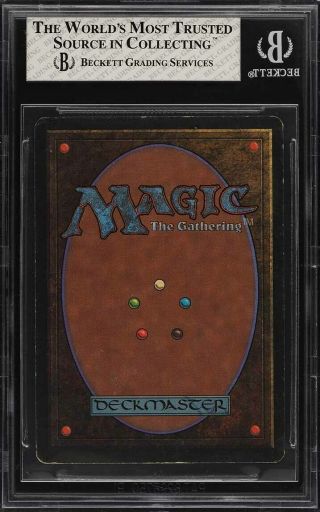 1993 Magic The Gathering MTG Beta Dual Land Taiga R L BGS 5 EX (PWCC) 2
