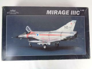 Royal Class Eduard Mirage Iiic Limited Edition 1/48 Model Airplane Kit - No Cd