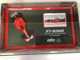 Ferrari F1 - 2000 World Champion 1/43 Resin Model By Bbr M Schumacher Schedoni