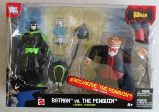 Mib 2006 Mattel Dc The Batman Exclusive Batman Vs.  The Penguin Figure Set