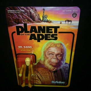Doctor Zaius Planet Of The Apes / 3.  75 " Action Figure - Reaction 7