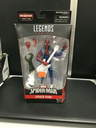Marvel Legends Spider - Punk Lizard Baf Wave Spider - Man