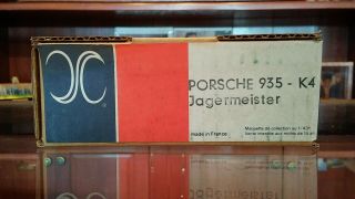 1/43 Amr Porsche 935 K4 " Jagermeister " Metal Kit