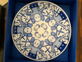 KAWS Companion Holiday Taipei Ceramic Plate Set of 4 Limited 4