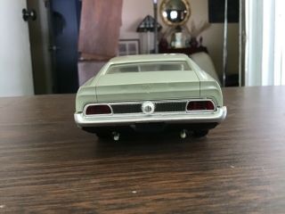Old Mach 1 Mustang Promo Car In Pewter Color 1971 7