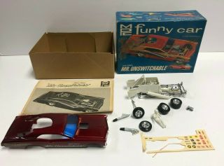 Vintage Mr Unswitchable Funny Car Mpc 1/25 Model Started