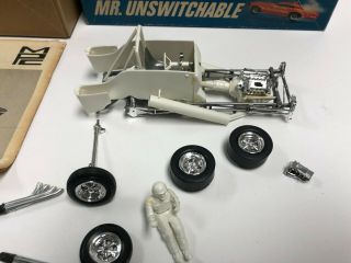 Vintage Mr Unswitchable Funny Car MPC 1/25 Model started 6