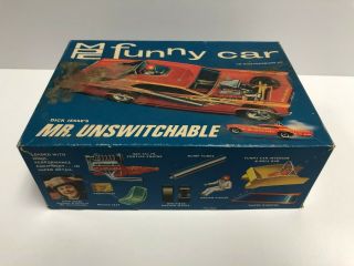 Vintage Mr Unswitchable Funny Car MPC 1/25 Model started 8