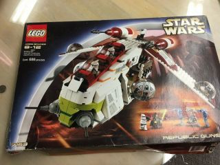 Lego Star Wars Republic Gunship 7163 First Edition (2002) Box 7 Of 9 Bags Unopen