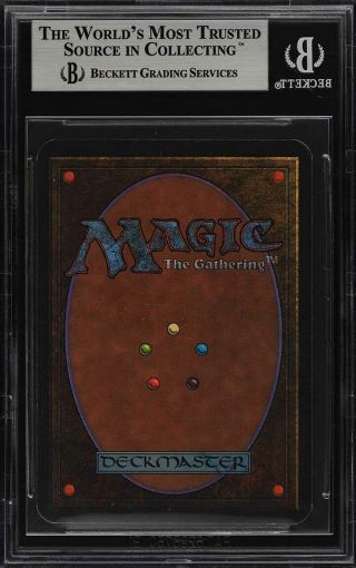 1993 Magic The Gathering MTG Alpha Zombie Master R K BGS 9 (PWCC) 2