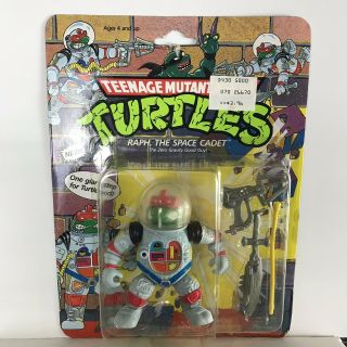 1990 Teenage Mutant Ninja Turtles Raph The Space Cadet In Package Playmates 2