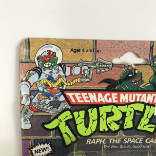 1990 Teenage Mutant Ninja Turtles Raph The Space Cadet In Package Playmates 3