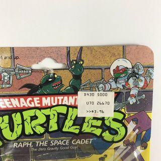 1990 Teenage Mutant Ninja Turtles Raph The Space Cadet In Package Playmates 4
