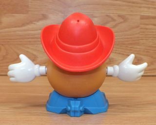 Hasbro 1995 Mini Mr.  Potato Head with Cowboy Hat and Boots READ 2