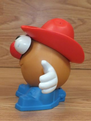 Hasbro 1995 Mini Mr.  Potato Head with Cowboy Hat and Boots READ 3