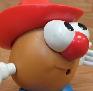 Hasbro 1995 Mini Mr.  Potato Head with Cowboy Hat and Boots READ 5