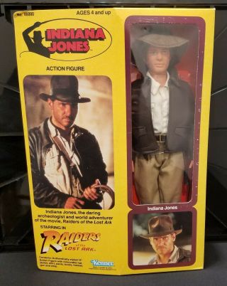 1981 Indiana Jones Kenner 12 " Vintage Doll Raiders Of The Lost Ark