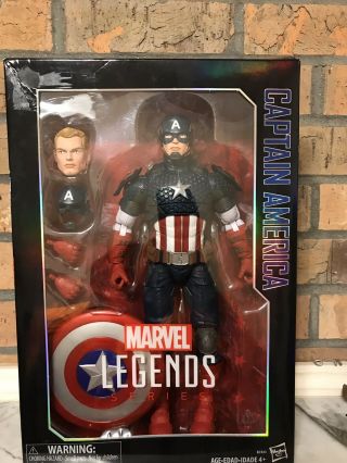 Marvel Legends Captain America Action Figure 12” Vhtf