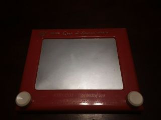 Vintage Toy Game Ohio Art Magic Etch A Sketch Screen 505