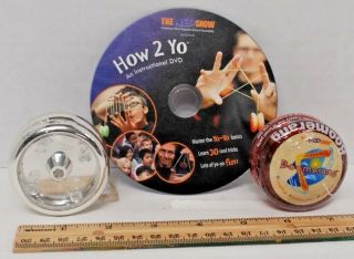 The Ned Show Boomerang Yo - yo with DVD There are 2 yo - yos - 1 red still in wrapper 2