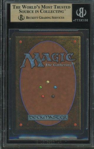 BGS 9.  5 - Beta - Dark Ritual - Gem Magic MTG 1993 2