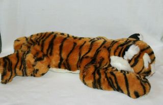 Animal Alley Bengal Tiger Plush 24 " Commonwealth Toy 2000 Orange Stuffed Animal