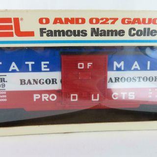 Lionel 9709 State of Maine Boxcar Solid Red Door Never Produced 24 Prototypes 3