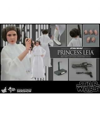 Hot Toys Mms 298 Star Wars Hope Princess Leia Carrie Fisher