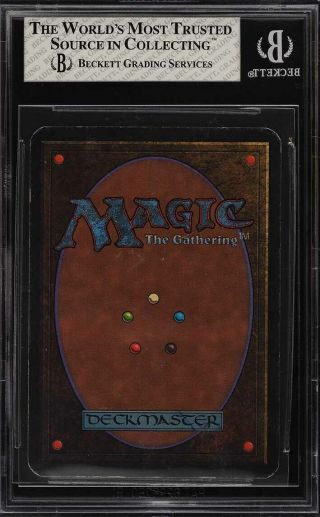 1993 Magic The Gathering MTG Alpha Mox Pearl R A BGS 4.  5 VGEX,  (PWCC) 2
