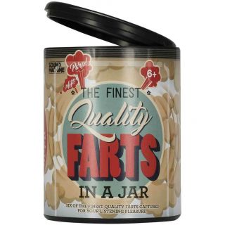 (Set) Farts In A Jar & Canned Laughter Sound Machines Poots Toots & Gaffaws 2