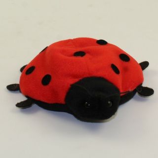 Ty Beanie Baby - Lucky The Ladybug (7 Felt Spots) (no Hang Tag - 1st Gen Tush