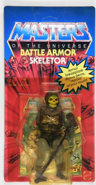 Mattel Motu He - Man Masters Of The Universe Vintage Battle Armor Skeletor C - 8,
