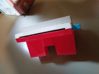 Vintage Gaf View - Master Viewer,  Red And White With Blue Lever