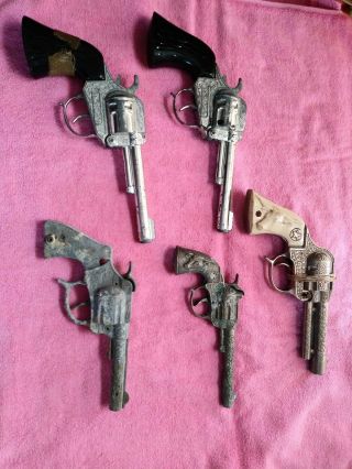 Vintage Antique Toy Cap Guns Nichols
