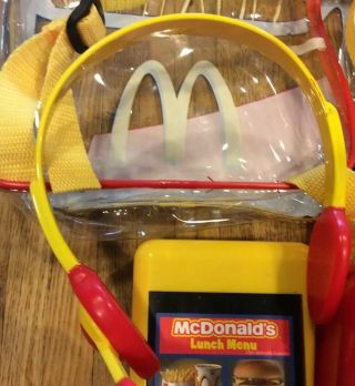 McDonalds Cash Register Toy Food Play Set Vintage 5