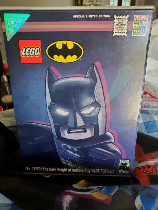 The Dark Knight Of Gotham City - Sdcc 2019 Exclusive Lego Batman Set