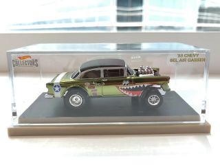 2019 Hot Wheels Rlc ‘55 Chevy Bel Air Gasser Wwii - Low Number 197 / 12000