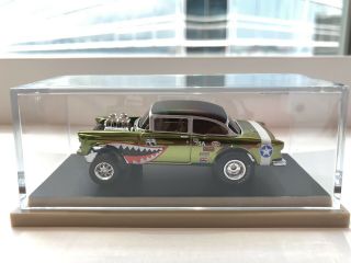 2019 Hot Wheels RLC ‘55 Chevy Bel Air Gasser WWII - LOW NUMBER 197 / 12000 2