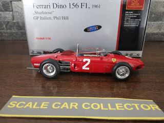 1/18 Cmc Ferrari F1 Dino 156 Sharknose Italian Gp 1961 M 068 - Exoto Bbr Gmp