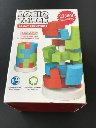 Logiq Tower Game Brain Child Logic Puzzle Problem Solving By Great Circle