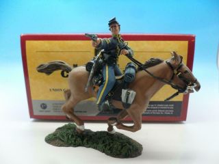 Britains American Civil War Union Cavalry Trooper Charging With Pistol 1 31018