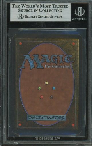 BGS 9.  0 - Alpha 9 - Gauntlet of Might - Magic the Gathering MTG 1993 2