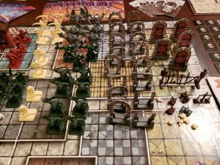 1990 Milton Bradley Games HEROQUEST Board Game System 100 Complete 4