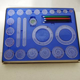 Spirograph 1967 Kenner ' s No.  401 Complete and Instructions 3