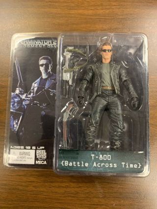 Authentic Neca Terminator 2 T - 800 Battle Across Time Action Figure
