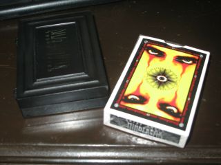Criss Angel Mindfreak Platinum Magic Kit Card Case & Official Deck Of Cards