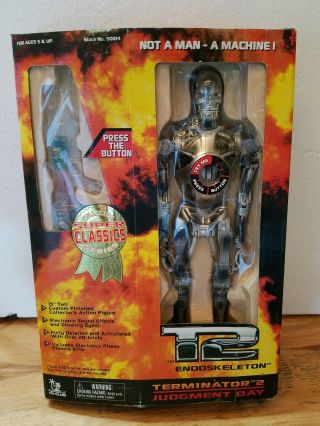 Terminator 2 Judgment Day,  T - 2 Endoskelton,  1997 Toy Island.  (in Package)